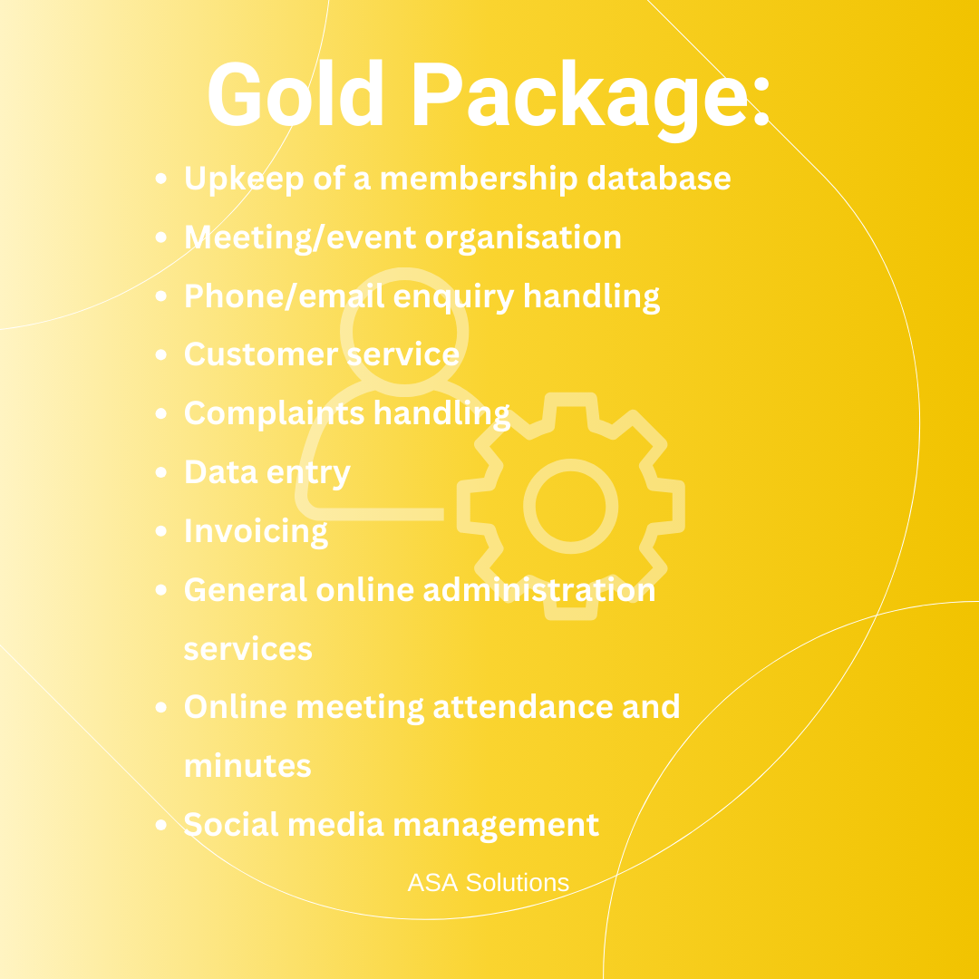 Gold Administration Package